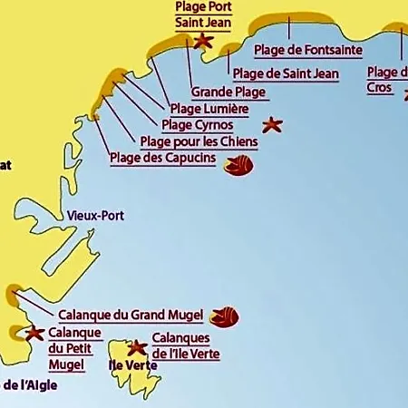 Oda ve Kahvaltı D'hotes Le Secadou La Ciotat